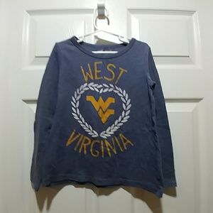 Girls West Virginia Long Sleeve Shirt